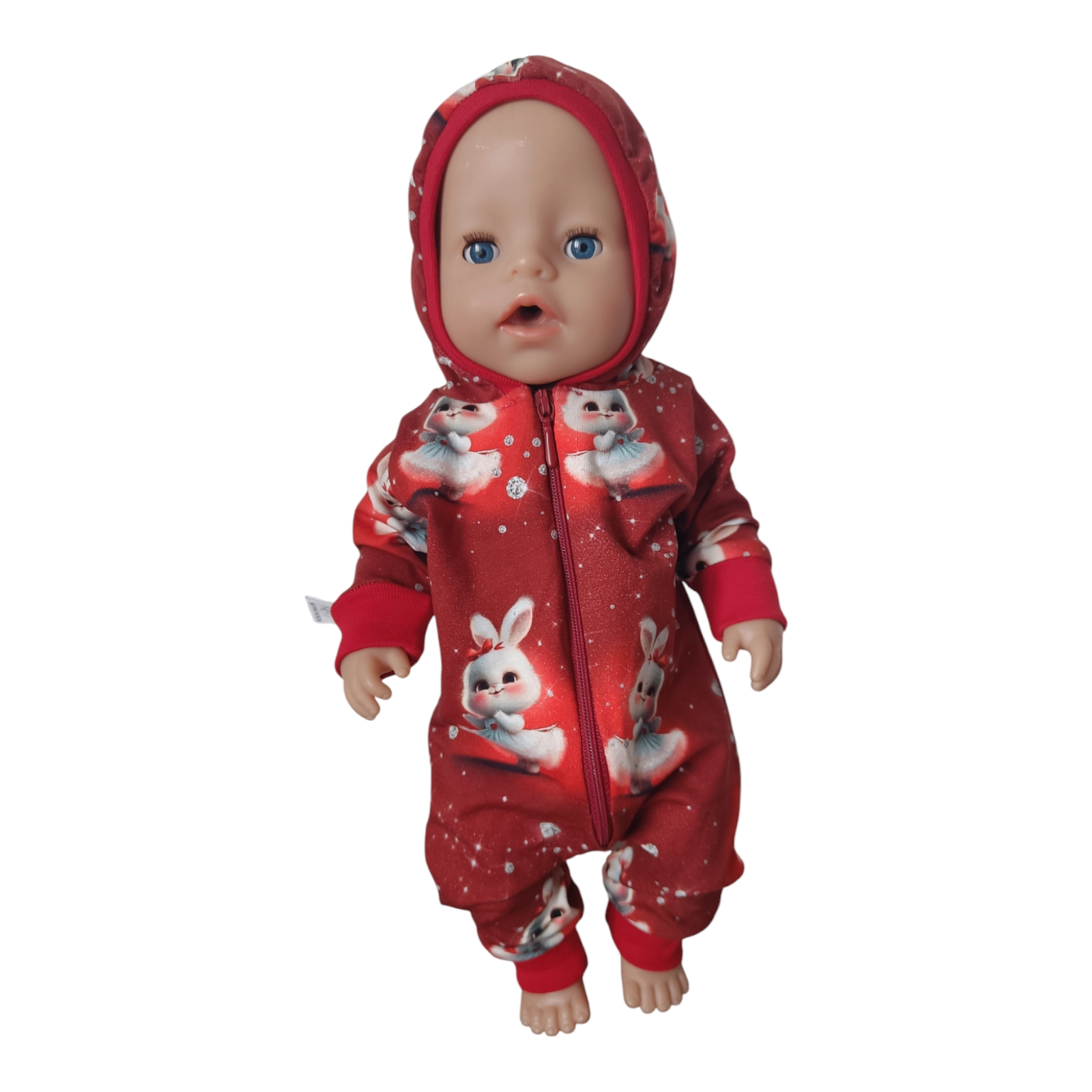 Kombekas punane jänkukesega (nukuriided)