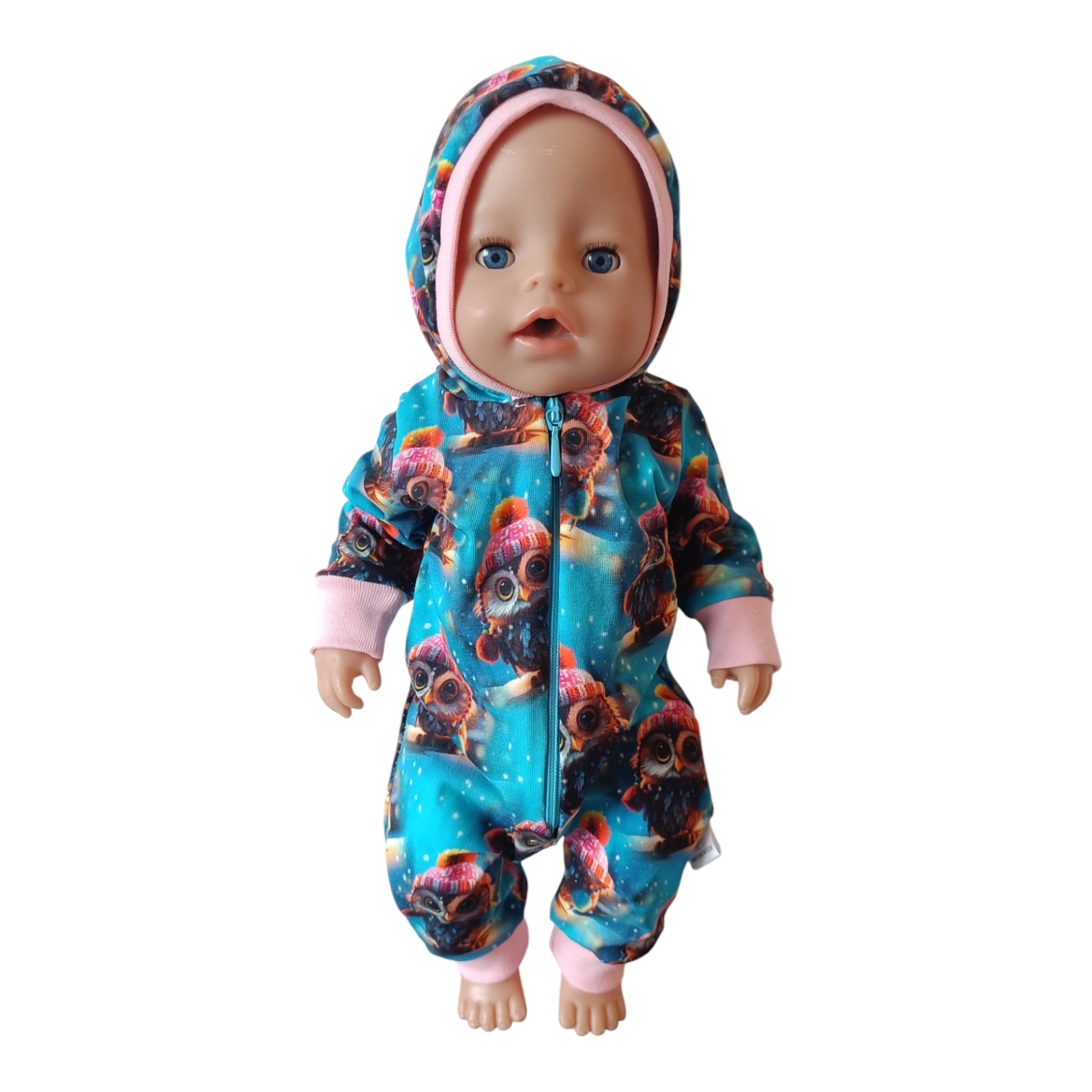 Kombekas öökull mütsiga (nukuriided)