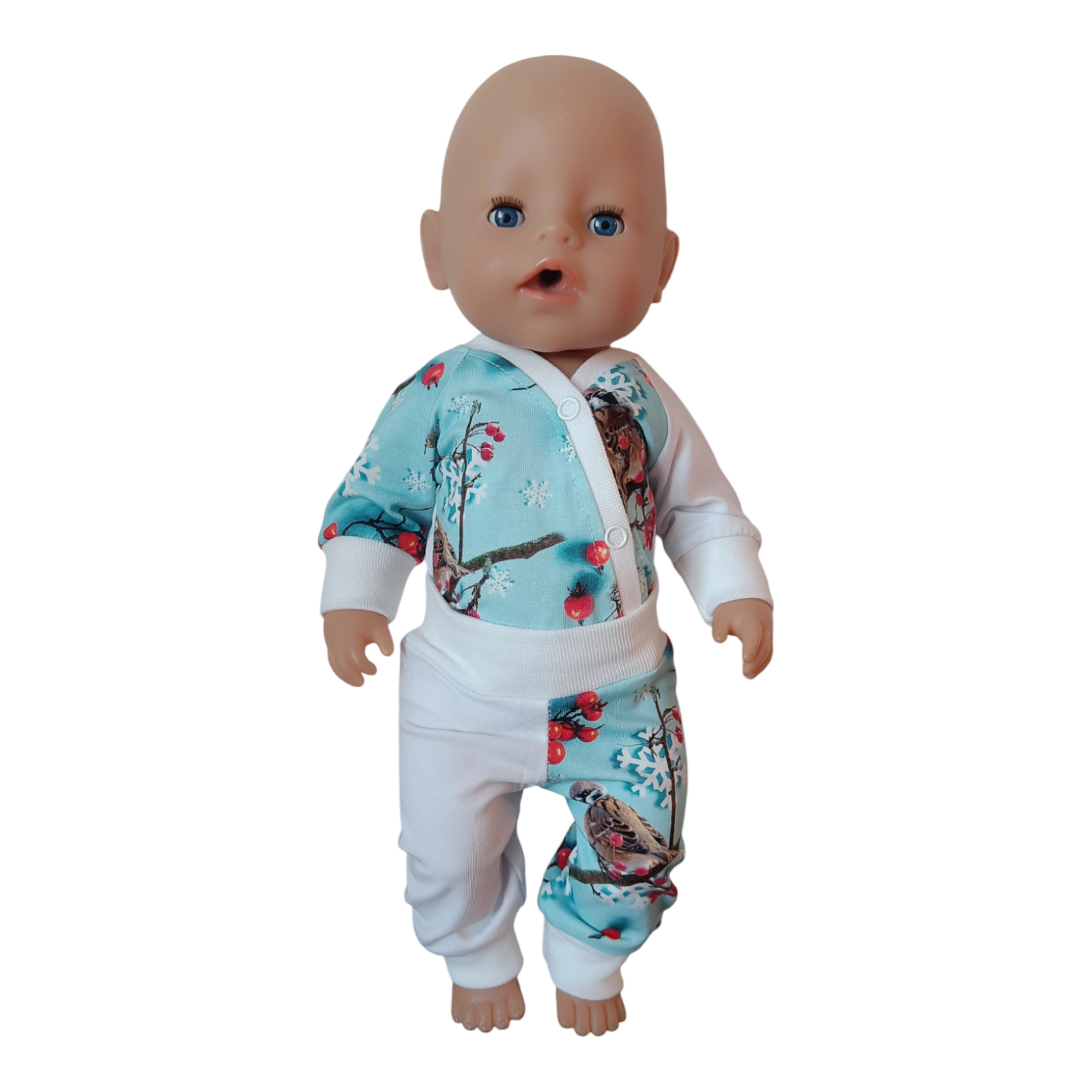 Komplekt nukule lumehelbed linnukesega (nukuriided)