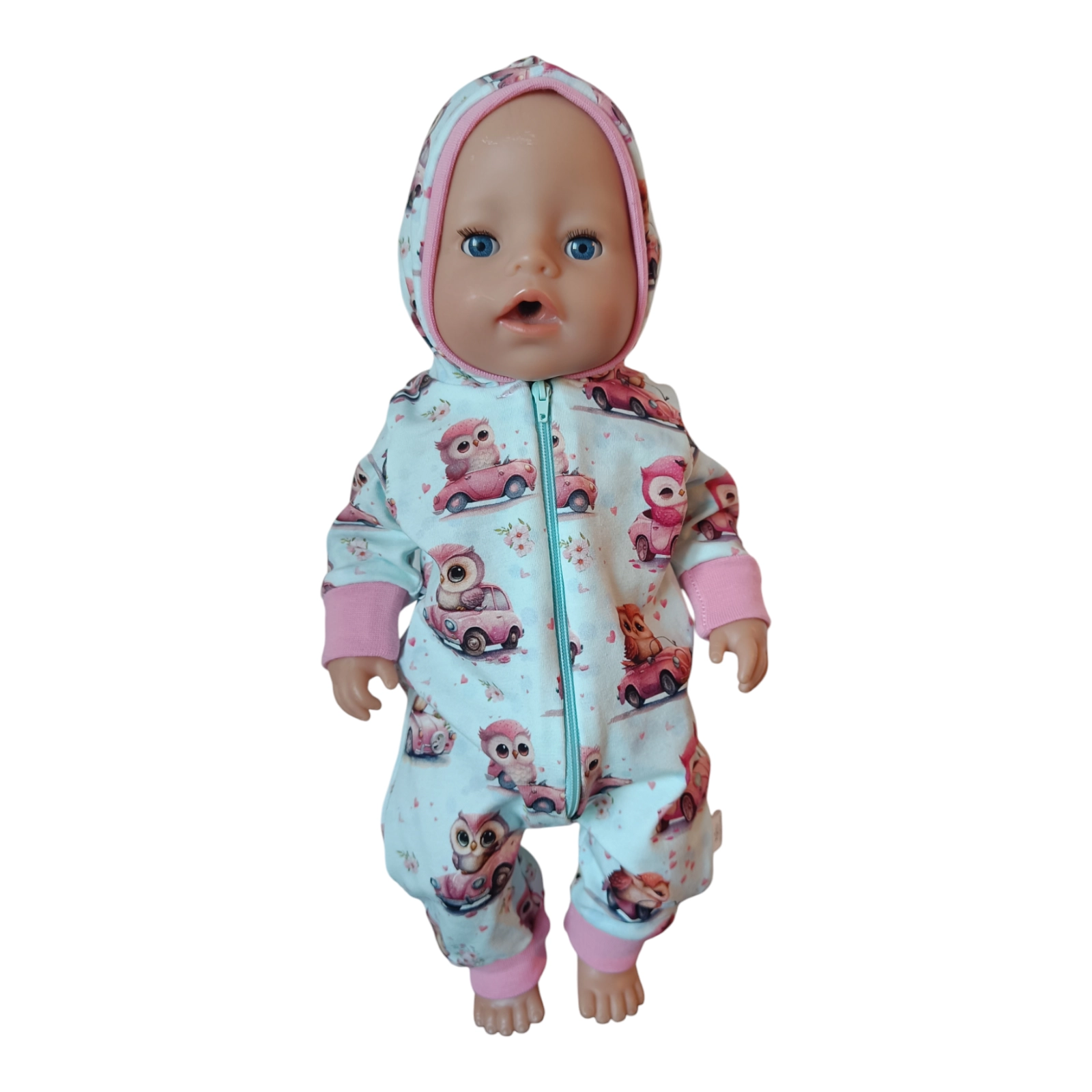 Kombekas nukule roosad öökullid (nukuriided)