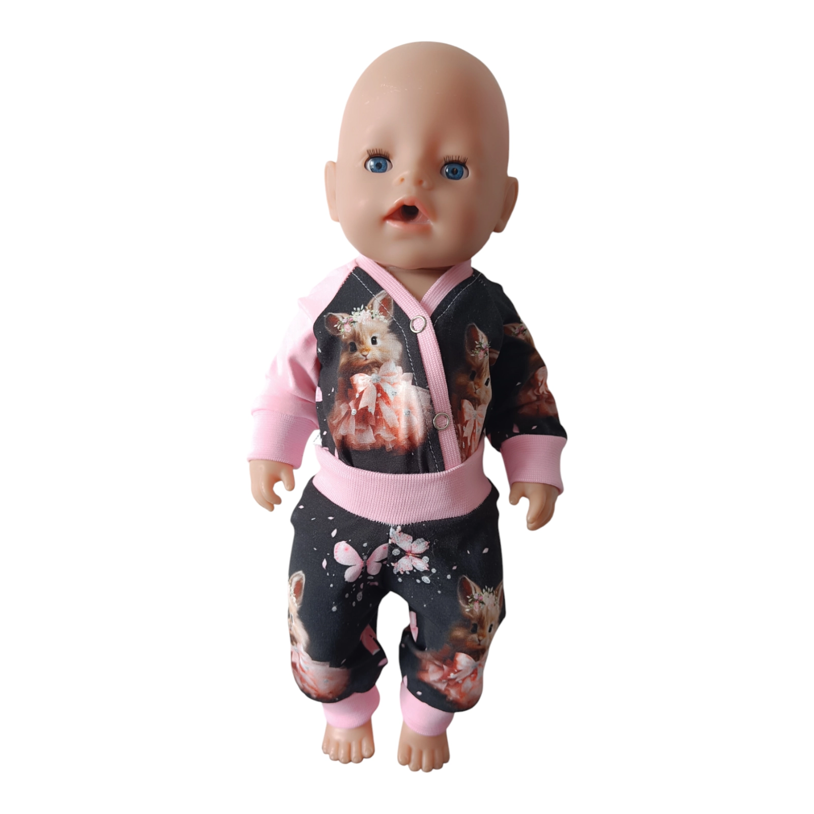 Komplekt nukule roosad lipsud (nukuriided)