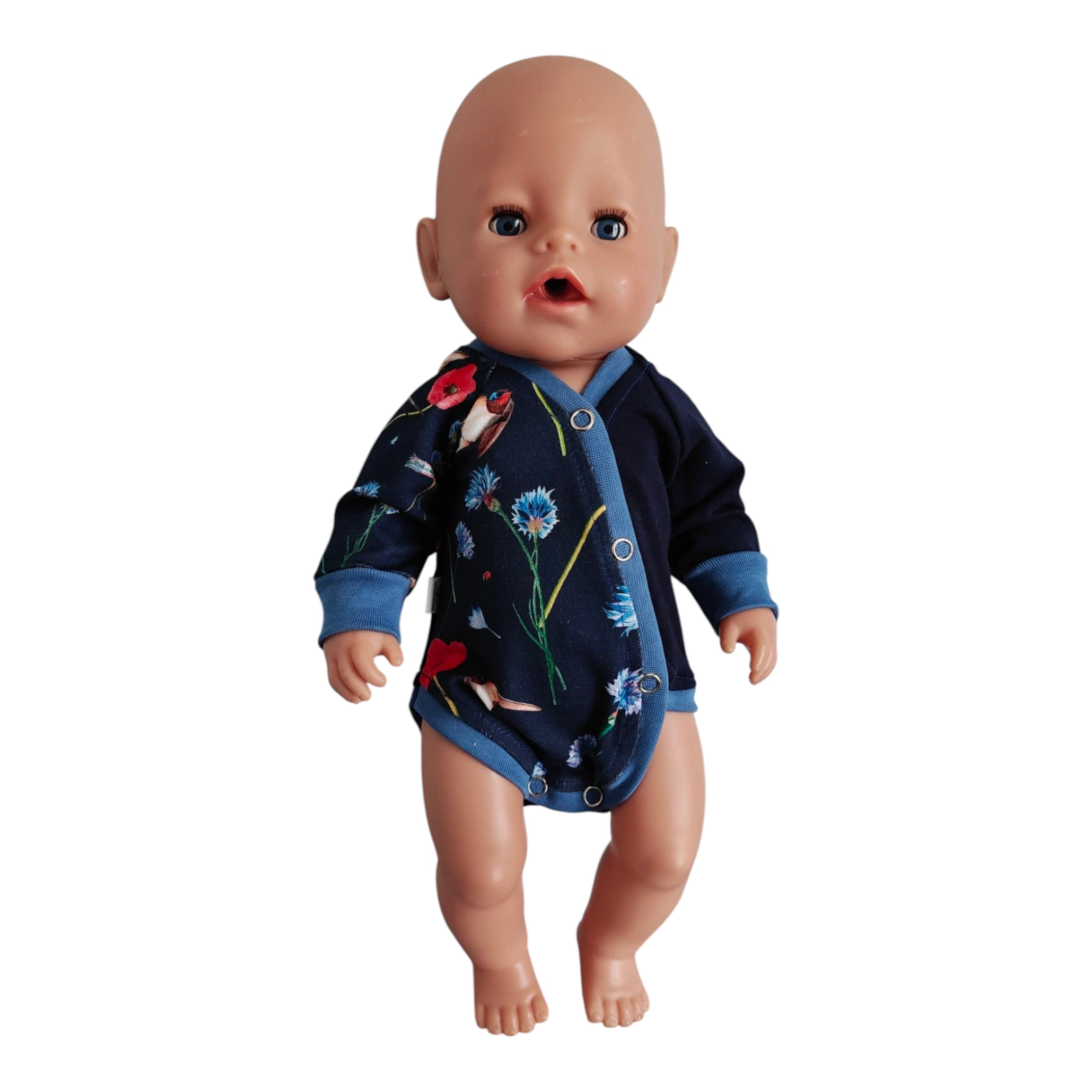 Komplekt nukule rukkililled tumesinisel (nukuriided) - Image 2