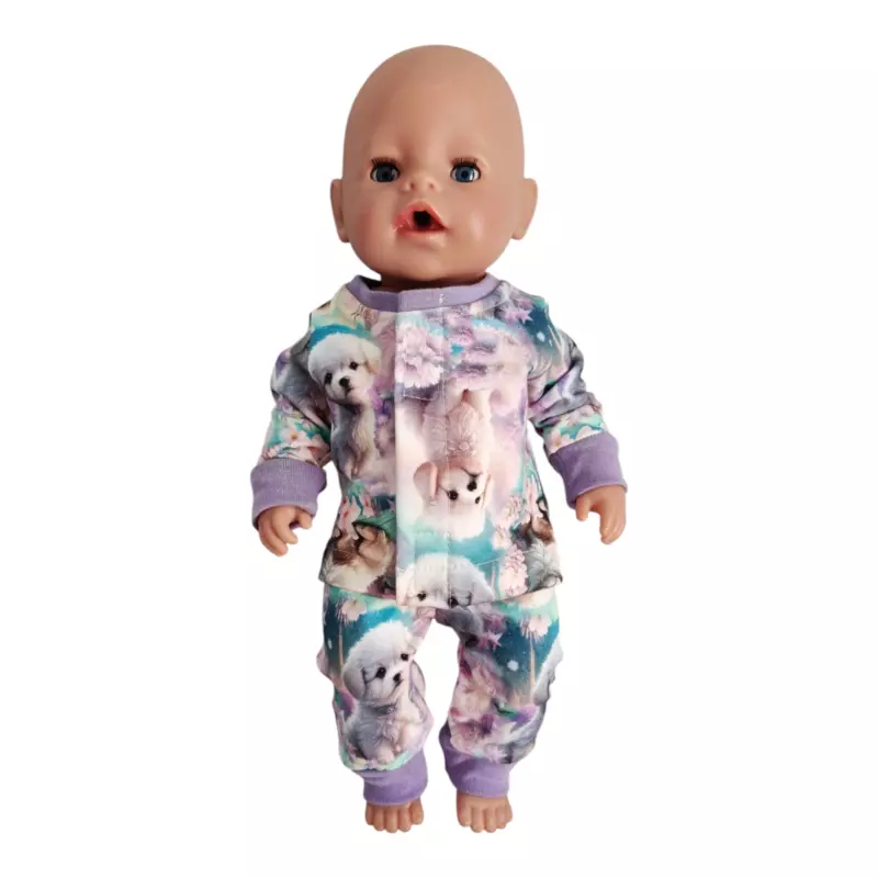 jakk ja püksid nukule kutsikad (nukuriided)