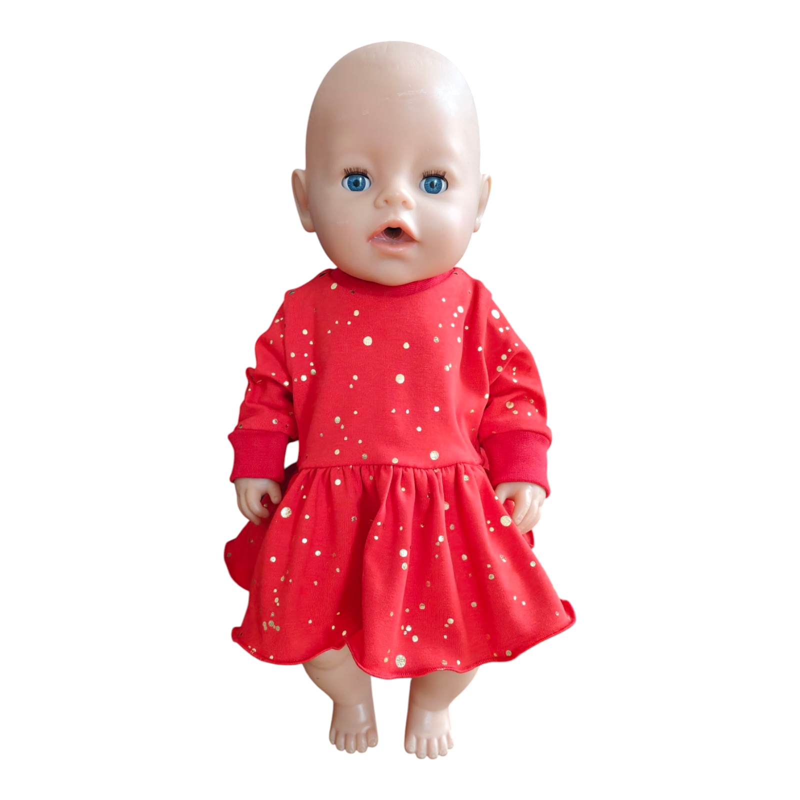 Kleit nukule jõulud (nukuriided)