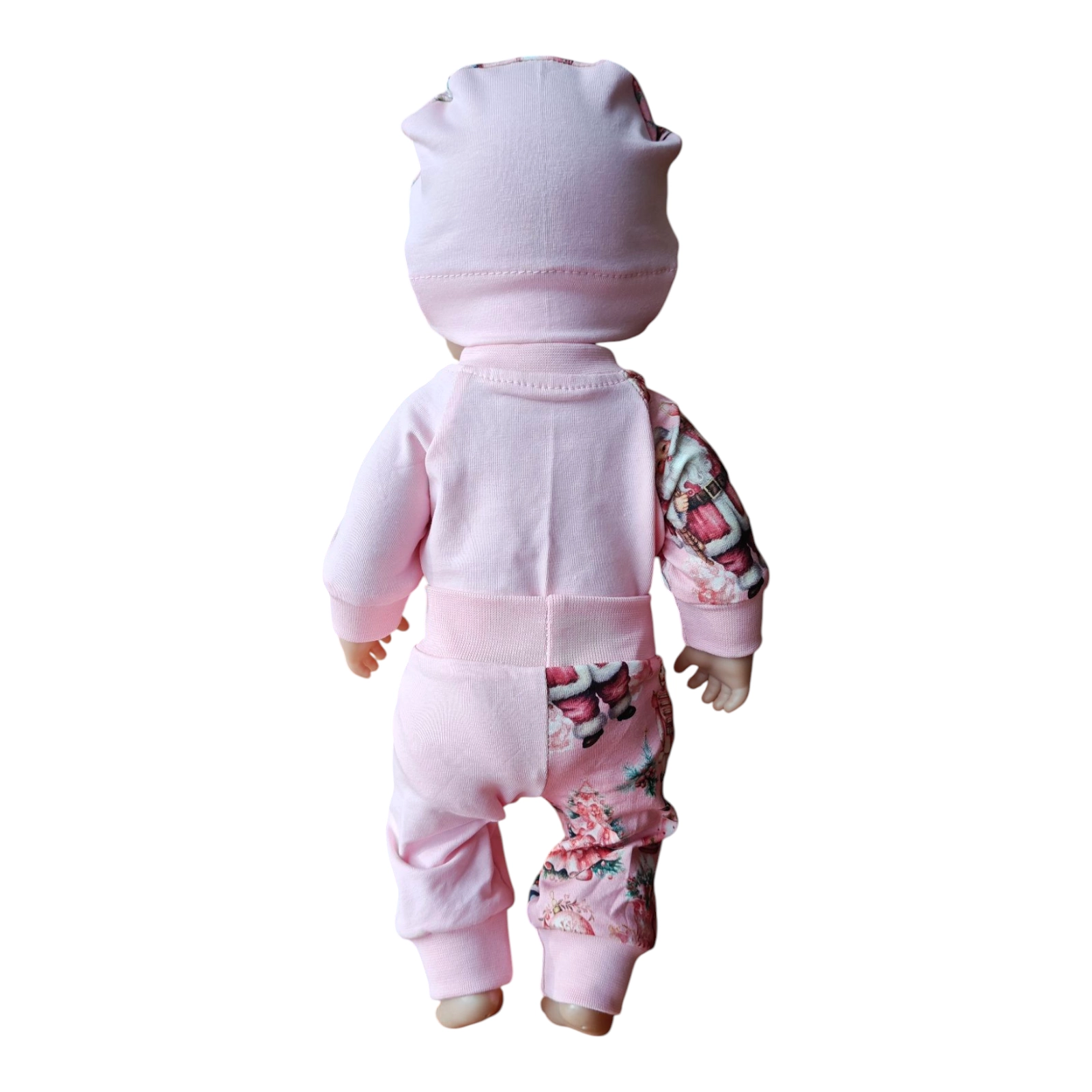 Komplekt ja müts nukule jõuluvana tumesinisel (nukuriided) - Image 4