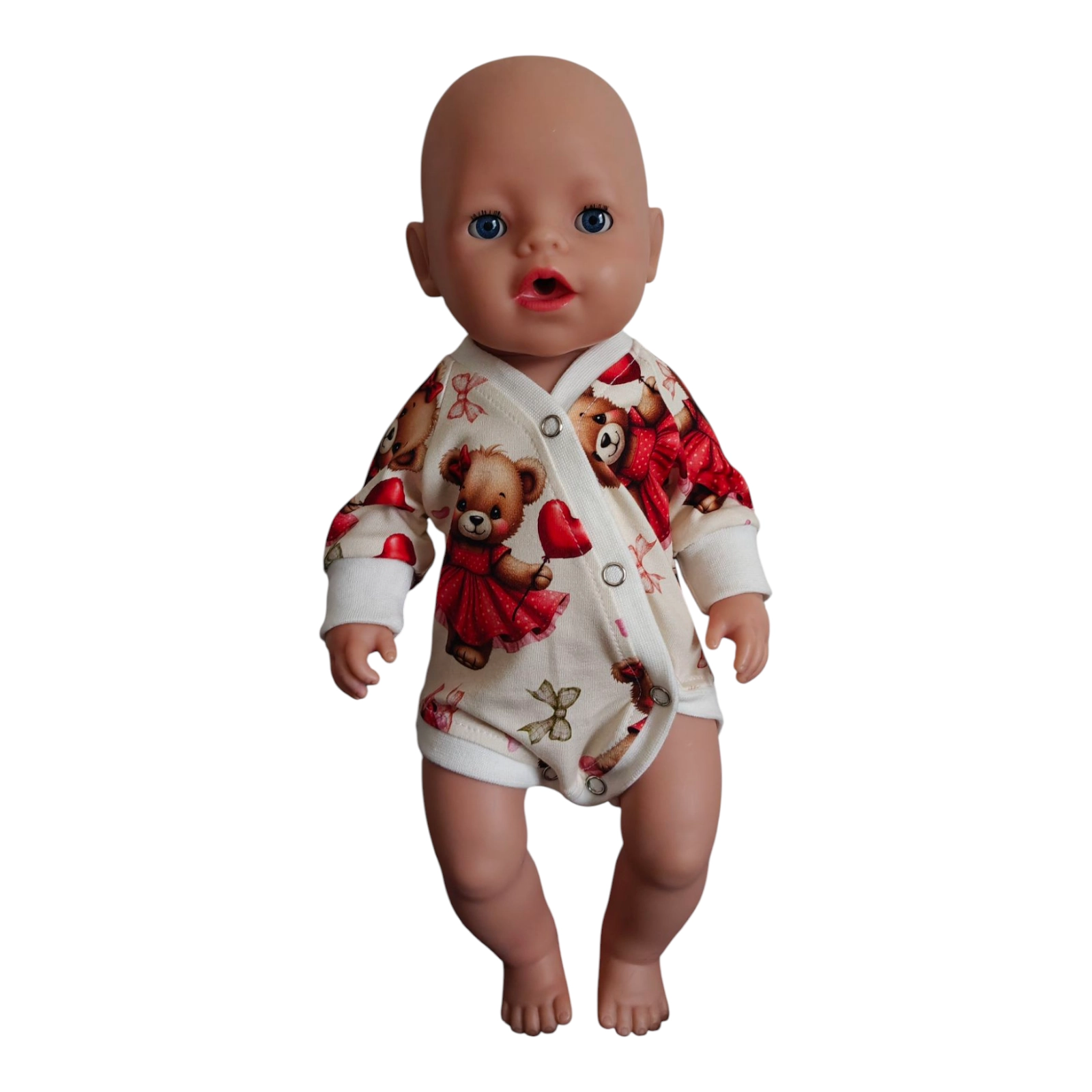 Komplekt nukule sõbrapäeva jänku (nukuriided) - Image 2