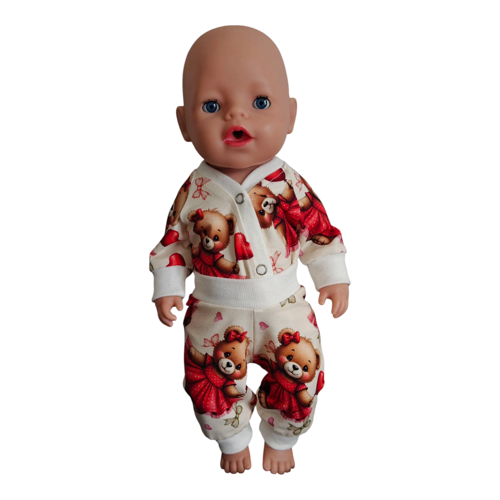 Komplekt nukule sõbrapäeva jänku (nukuriided)